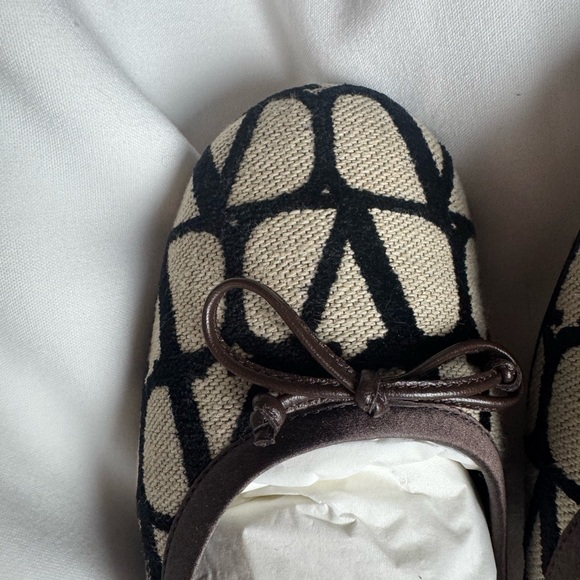 Valentino Garavani Toile Iconographe ballerina flats - Picture 3 of 8